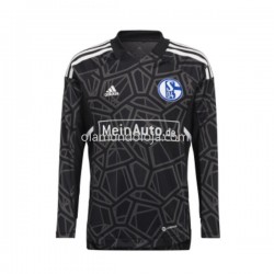 Camisola FC Schalke 04 Guarda-redes Homem Equipamento Primeiro 2022-2023 Manga Comprida